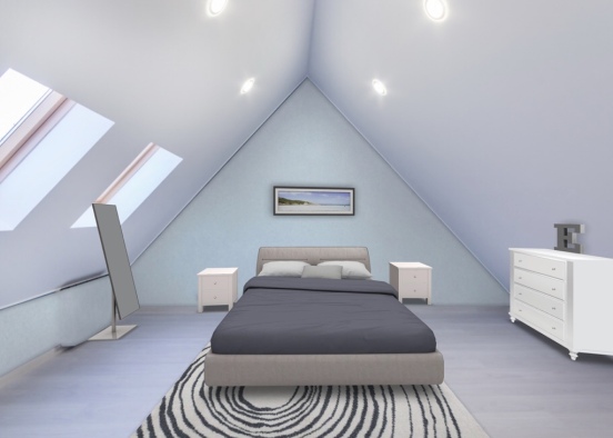 mordern  bedroom 🛏  Design Rendering
