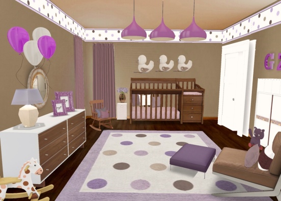 A Room for Baby Design Rendering