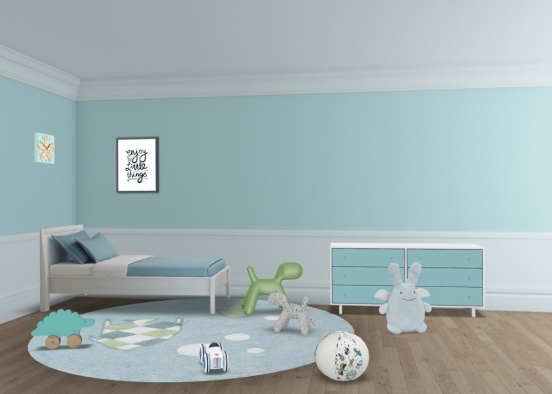 habitación infante  Design Rendering