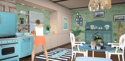 Coastal kitchen 