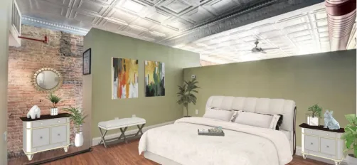 CLEVELAND CONDO BEDROOM