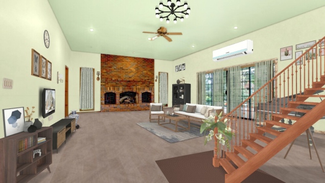 A perfect living room design.....