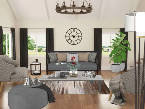 Cozy family room