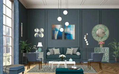 El Color azul da tranquilidad 