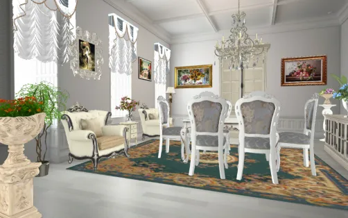 Comedor  estilo francés 