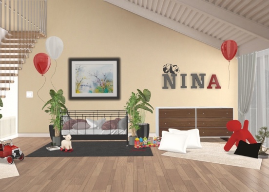 -{Nina’s Room}- Jazzy’s  Design Rendering