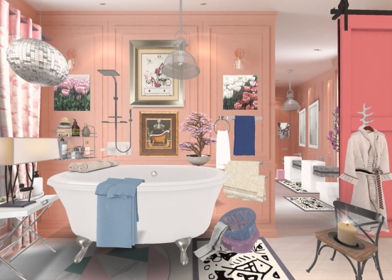 bathroom 🛁🚿🧻🧺🚽 Design Rendering