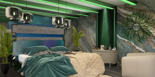 The Allure of Green.     Room 1