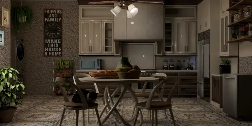 Kitchen...