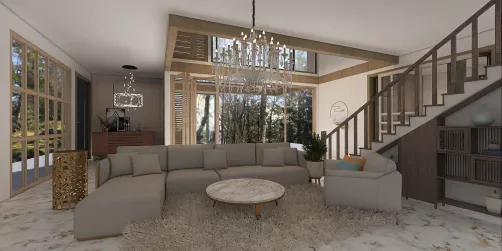 Open room concept 

