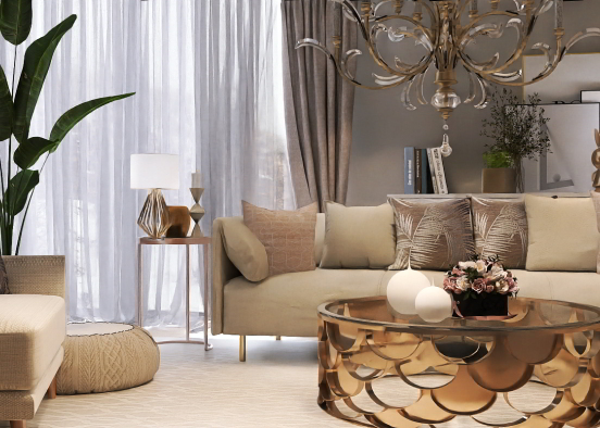🌼 Living room 🌼 Design Rendering