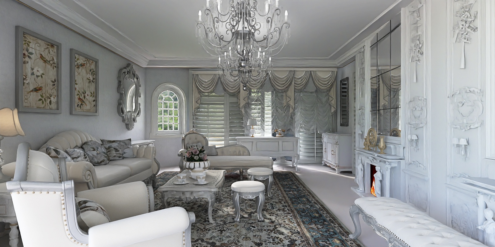 Baroque Living Room