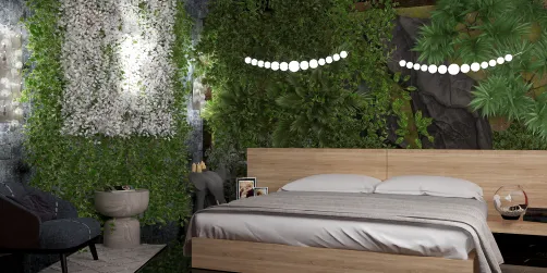 lil secluded but sustainable bedroom