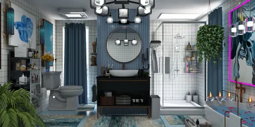 Bathroom 🪥 
wet/dry 💦