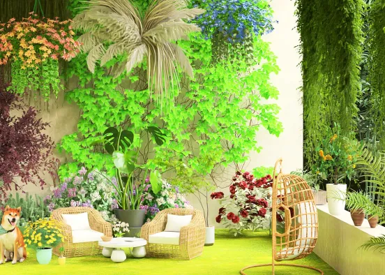 # hanging gardens of Homestyler Renderização de Design