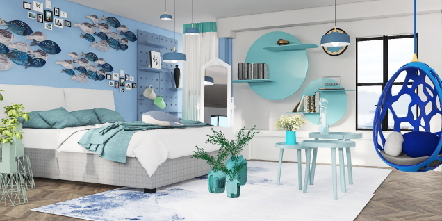 Blue Bedroom 💙💙💙
