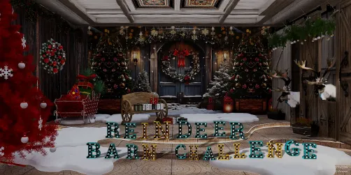 Reindeer Barn Challenge!