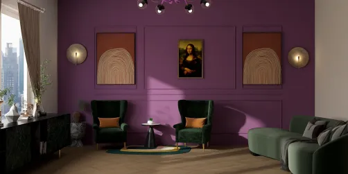 classic purple room 