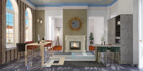classic dining area