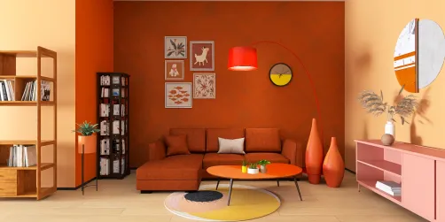 Un Rifugio Accogliente nei Toni del Tramonto