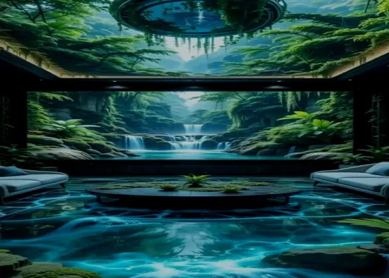 # The Enchanted Sanctuary Визуализация дизайна