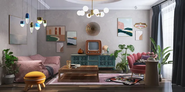 Pinterest inspired living room