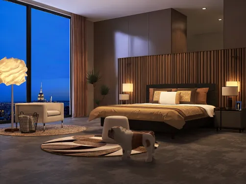 Penthouse suite Bedroom