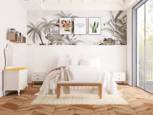 Coconut bedroom🥥🌴