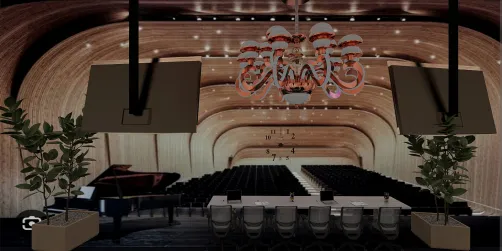 teatro auditorio de escuela 