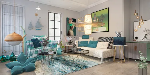 Coastal living room idea 💡 