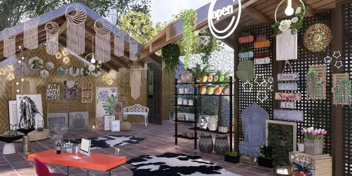 home decor popup store 