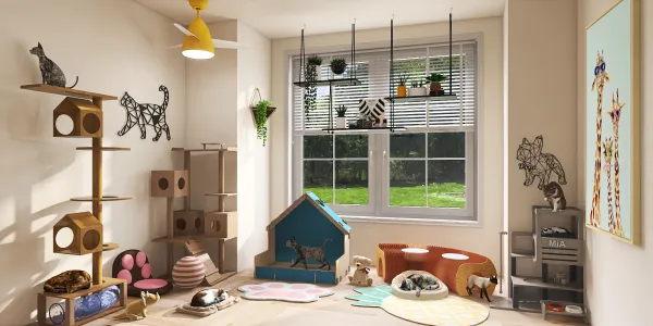 Professional interior design created with Homestyler 3D design software