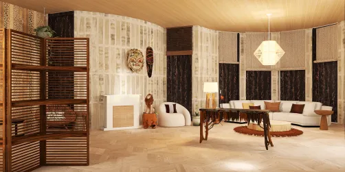 African Living Room