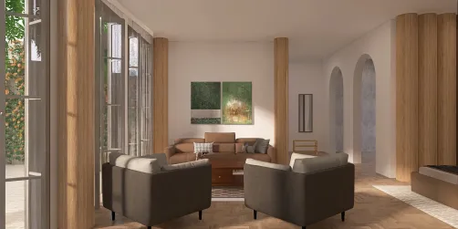 Calming bedroom