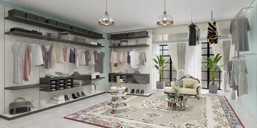 My new walk in wardrobe.