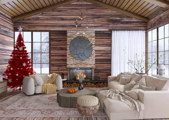 # Minimalist Christmas 🎄 Renderização de Design