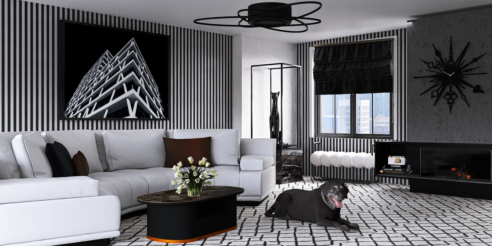 City Apartment, Minimalist Style