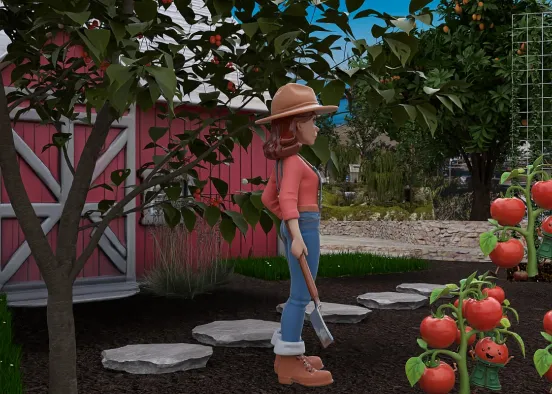 # Garden # spell spring  Renderização de Design