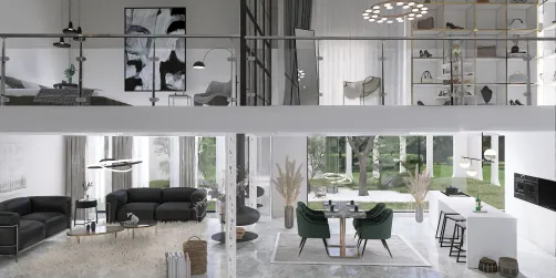 Casa de dos plantas 🖤
