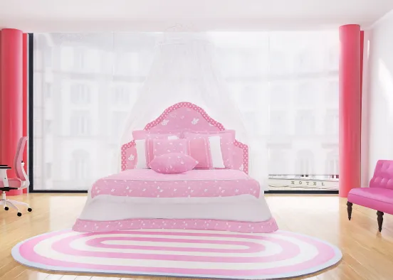 The dream Barbie room (I think……)  Design Rendering
