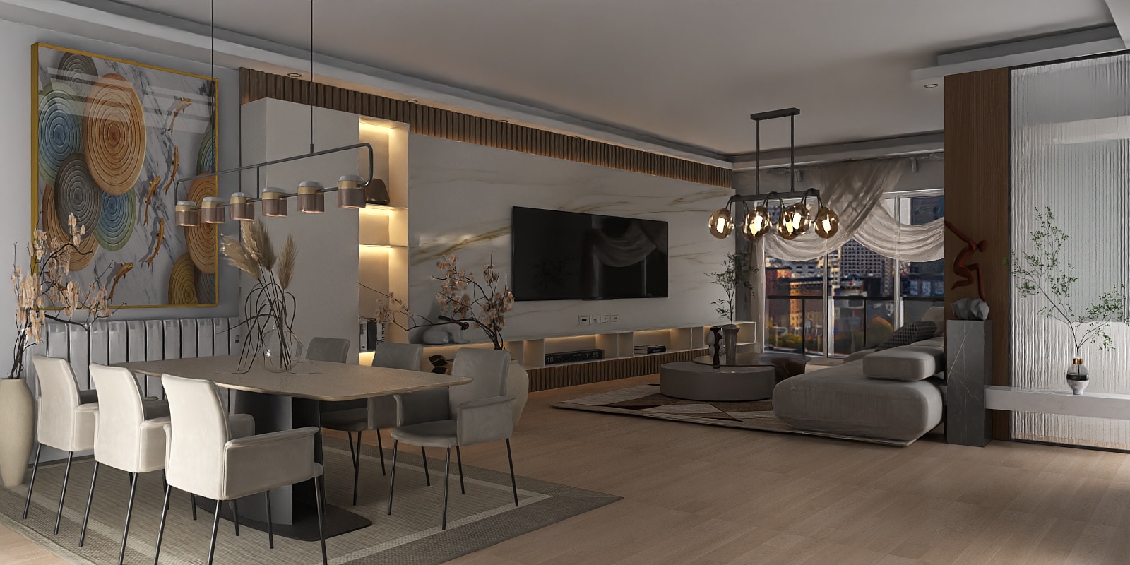 Minmalist living space 🤎