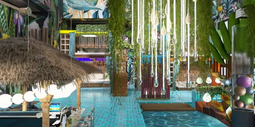 Tropical hostel