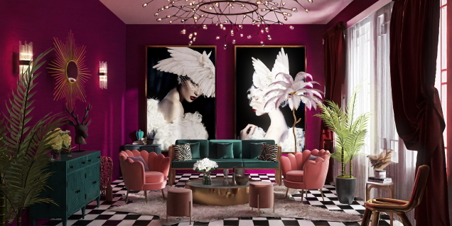 Eclectic glam