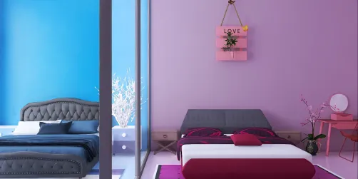 Chambre fille garçon 