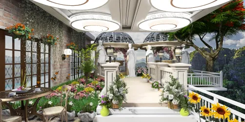 Indoor outdoor garden 