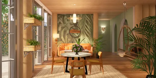 Salon et salle à manger
Nature 💚