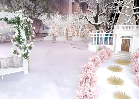 # Pink ice  Renderização de Design