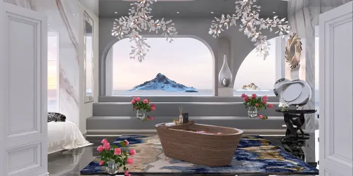 Bath off bedroom 