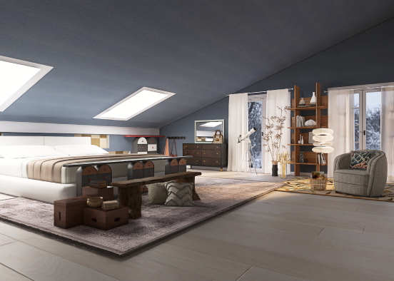 bedroom  Design Rendering