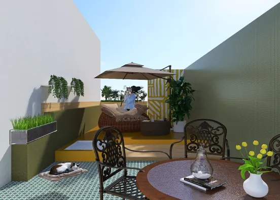 Tiles and andaluz vibes Design Rendering